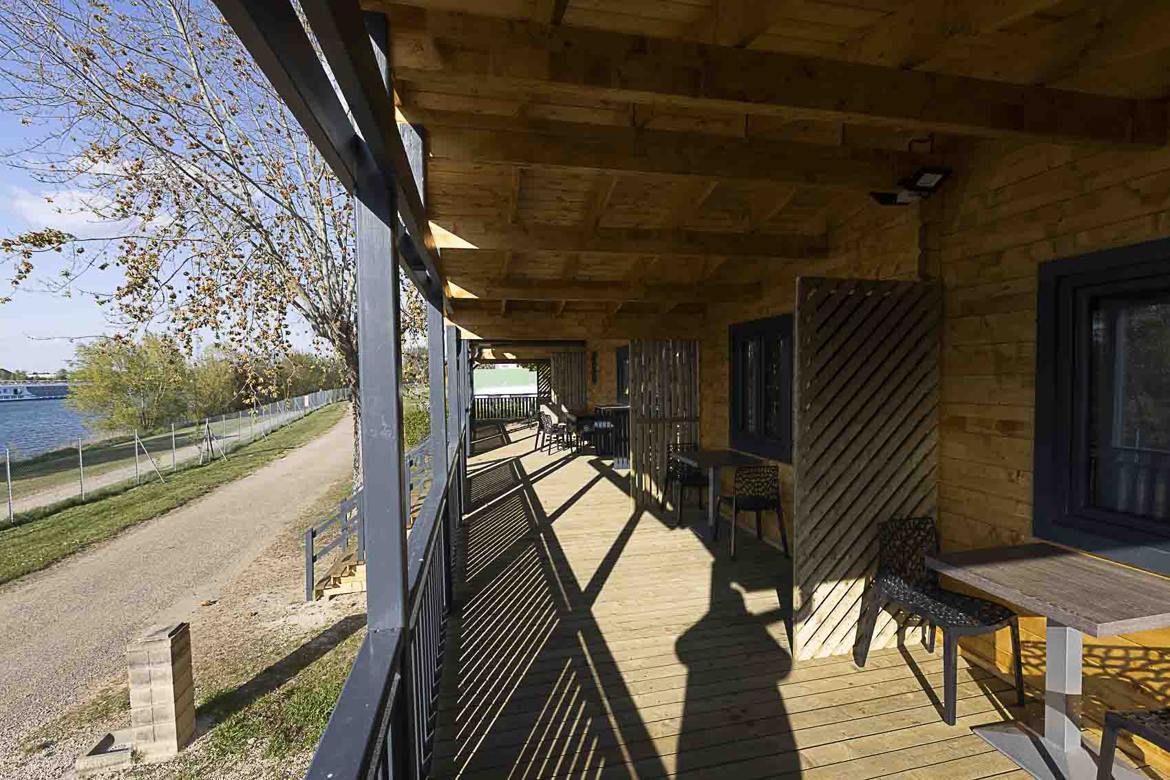 Chalet en bord de Saône en Bourgogne