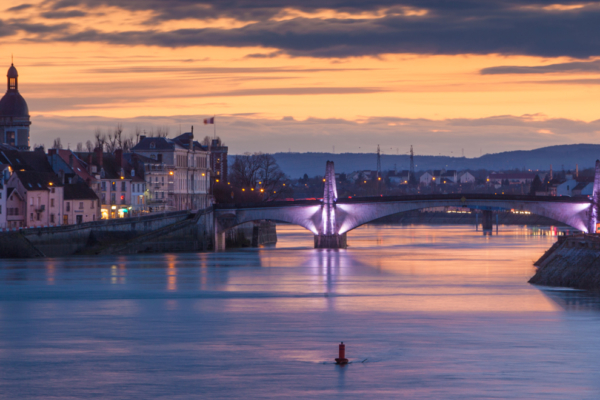 Chalon sur Saône en Bourgogne du Sud